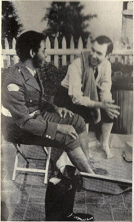 275X455 François Clemmons And Fred Rogers Having Foot Bath
