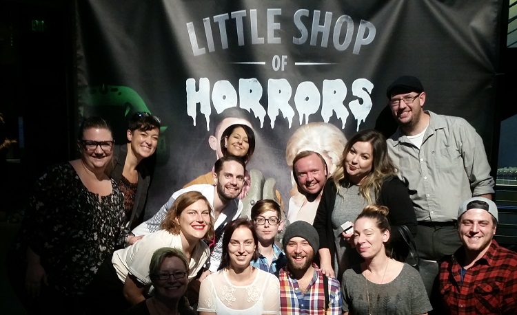 A Group At Little Shop