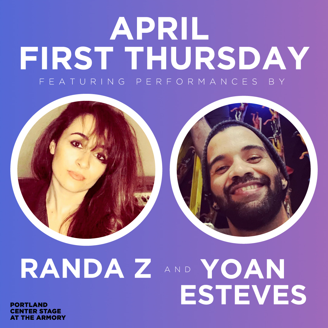Preview image for April First Thursday with Randa Z and Yoan Esteves