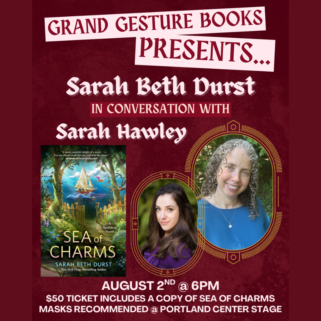 Preview image for Grand Gesture Books Presents: *Sarah Beth Durst* in Conversation with *Sarah Hawley*