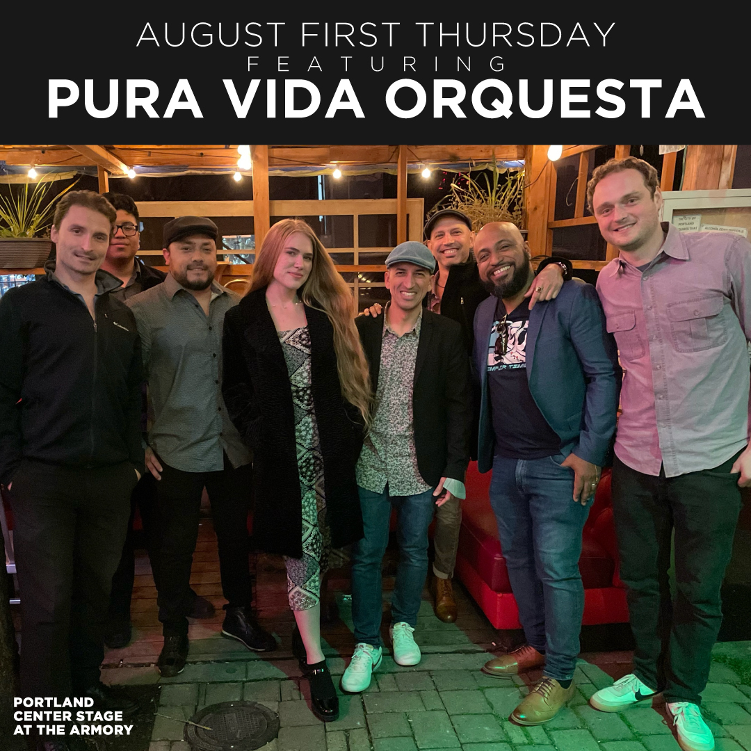 Preview image for August First Thursday with ​Pura Vida Orquesta