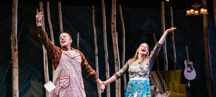 Leif Norby and Merideth Kaye Clark in "Winter Song"; photo by Patrick Weishampel/blankeye.&nbsp;