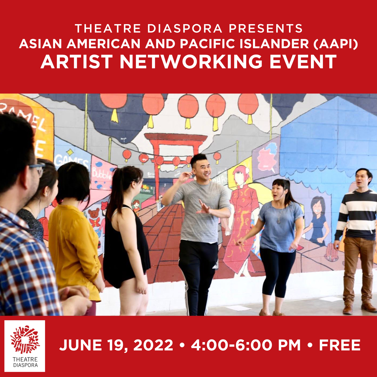 Preview image for Theatre Diaspora Presents: Asian American and Pacific Islander (AAPI) Artist Networking Event
