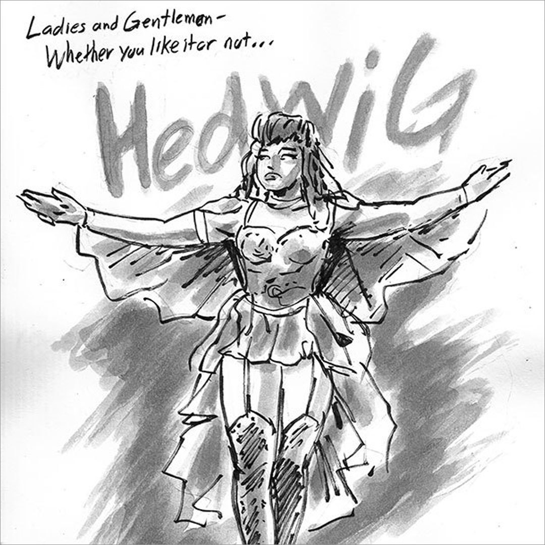 Preview image for Live Sketch Artists for *Hedwig*