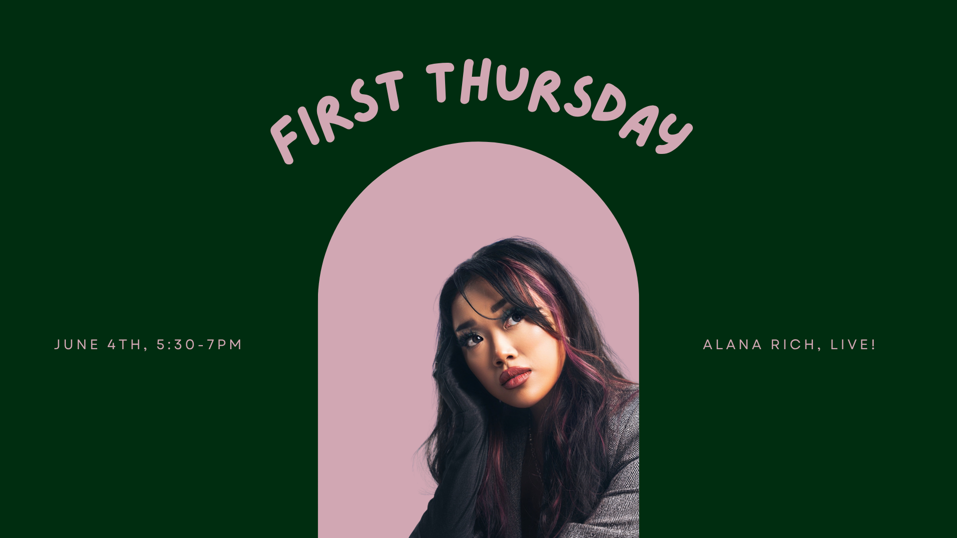 June 4Th First Thursday Banner