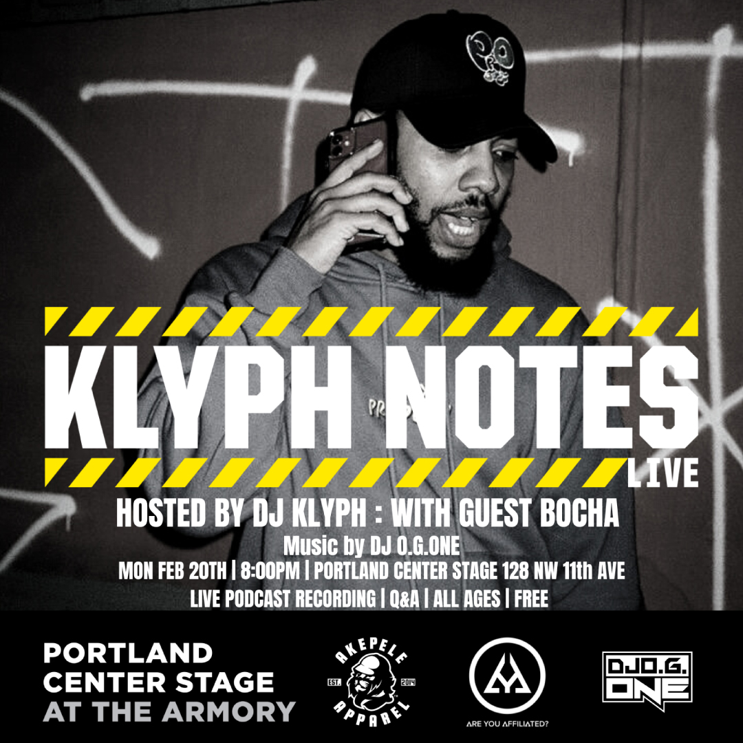 Preview image for Live Podcast: Klyph Notes with DJ Klyph with guest Bocha