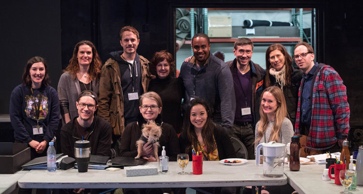 The cast & creative team of Kodachrome. Photo by Kate Szrom.