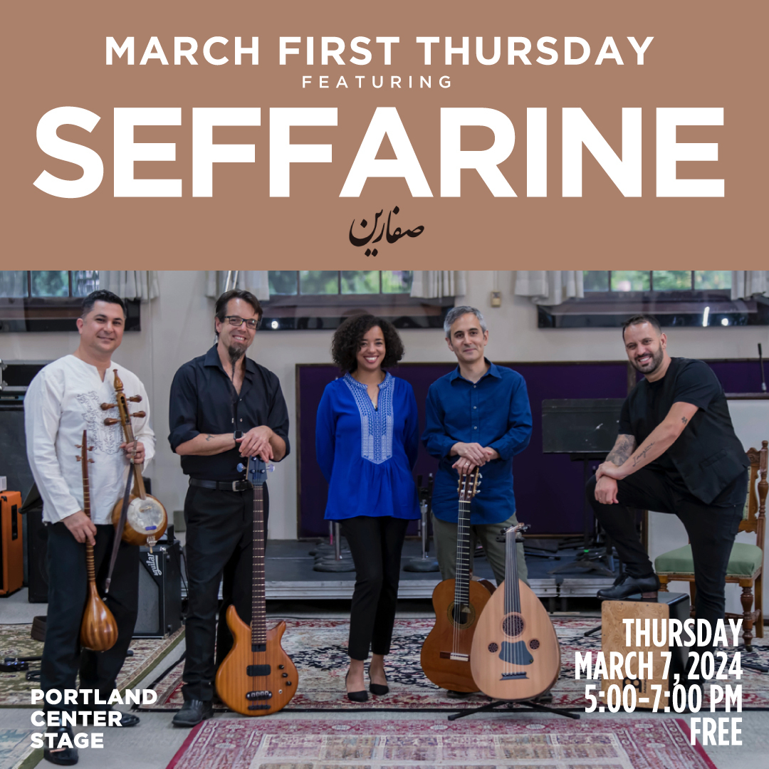 Preview image for March First Thursday featuring Seffarine