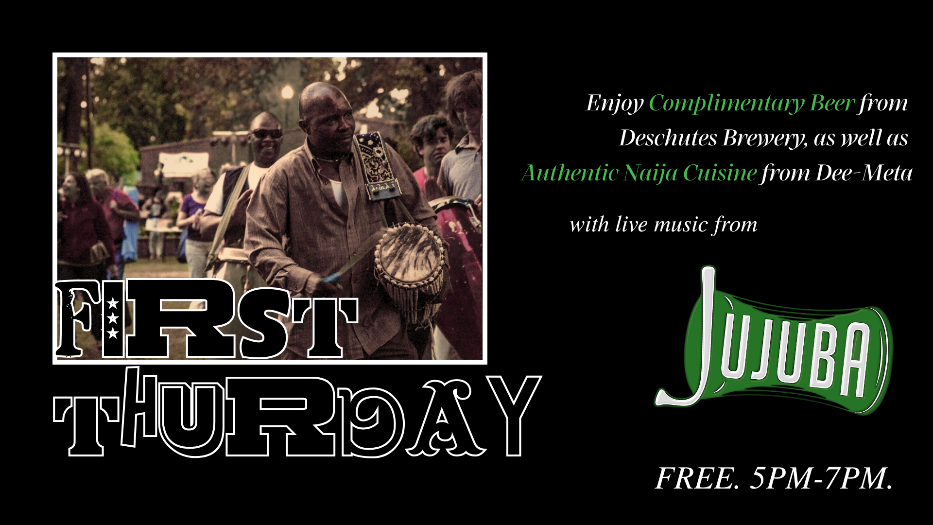 October First Thurday 2026 Banner