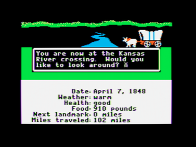 Oregon Trail Screenshot