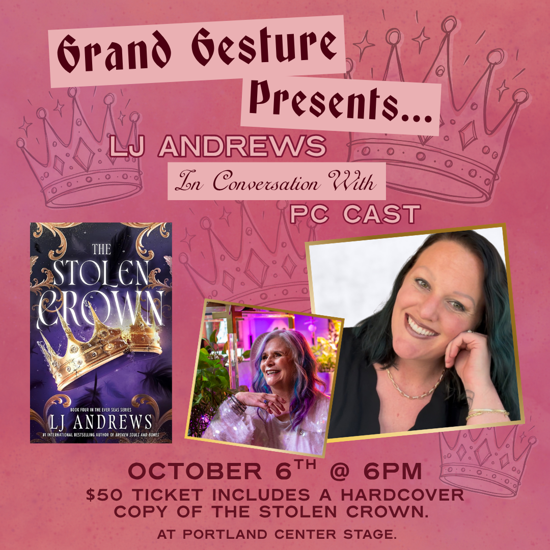 Preview image for Grand Gesture Books Presents: LJ Andrews & P.C. Cast