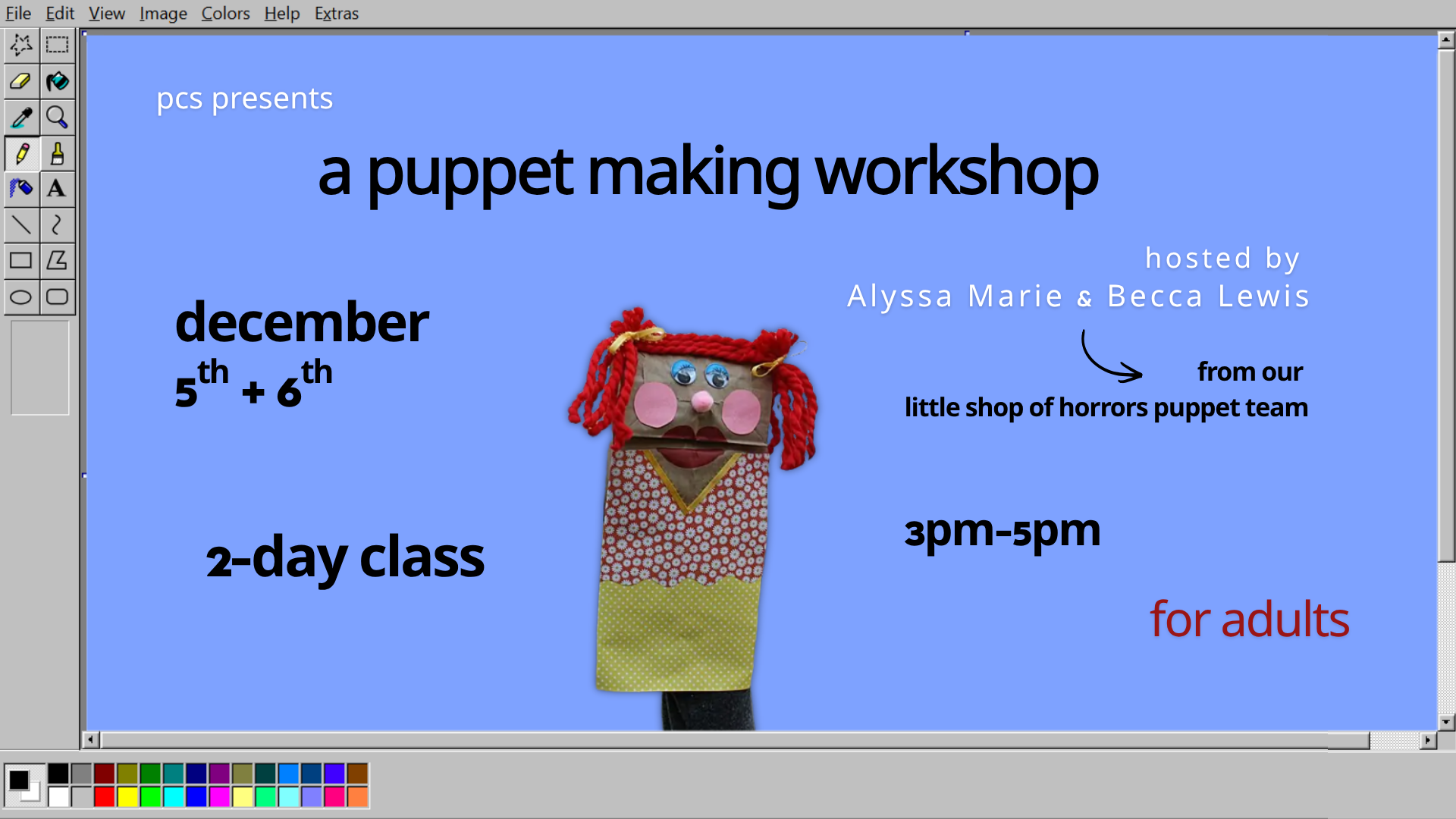 Puppet Class Banner Official