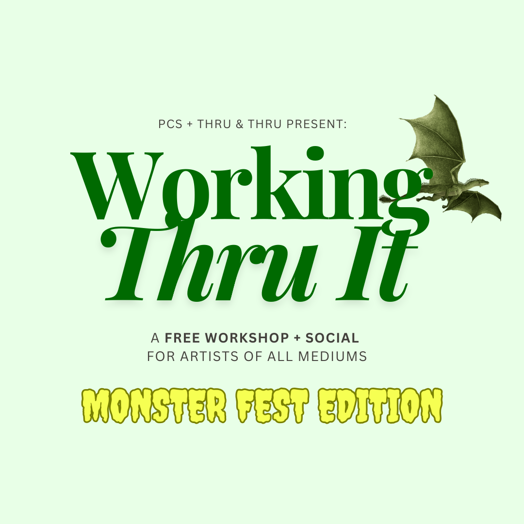 Preview image for Working Thru It + BIPOC Affinity Night: MONSTER FEST EDITION