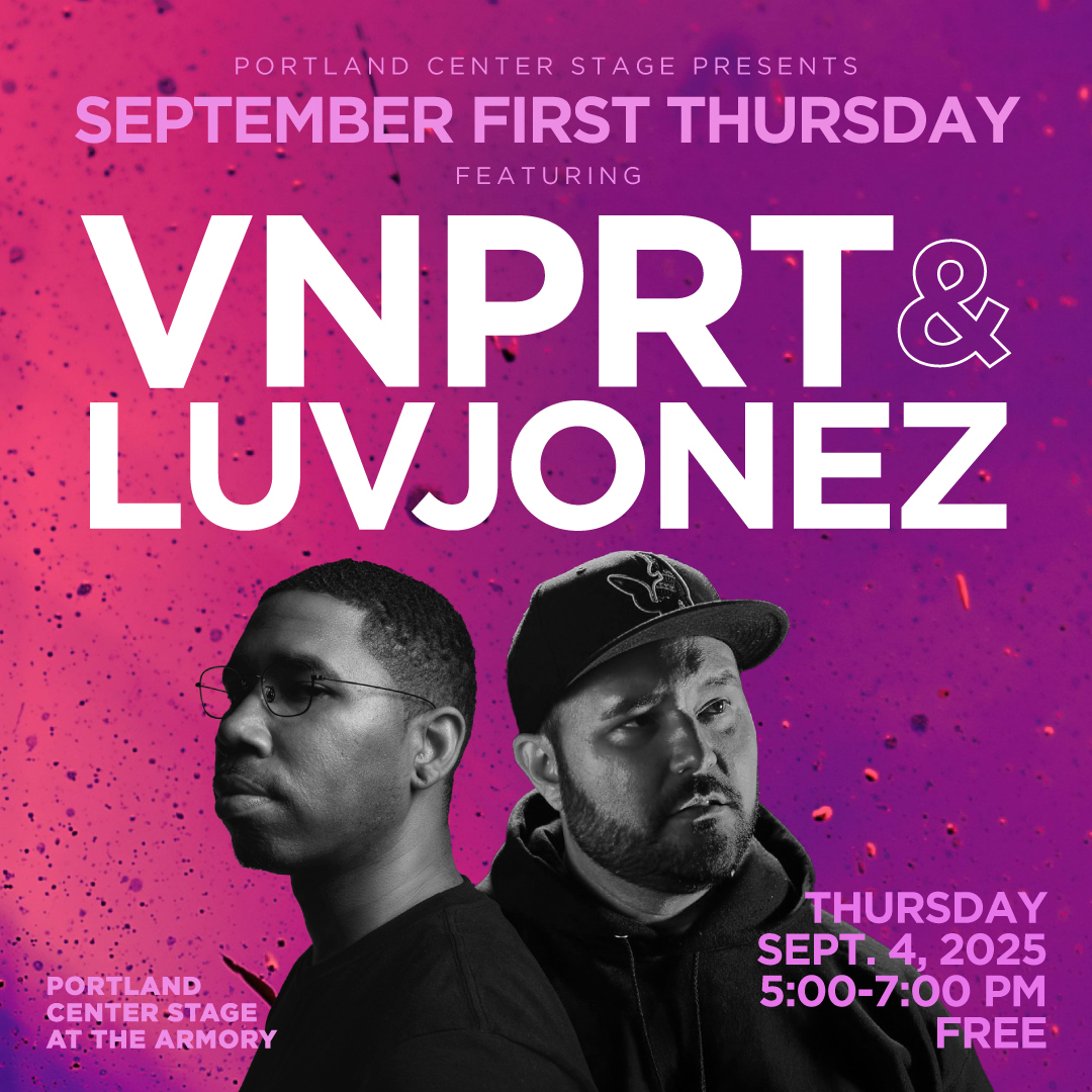 Preview image for September First Thursday with VNPRT and LUVJONEZ