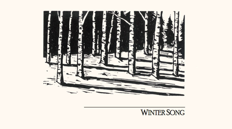 Winter Song Album Cover Art Banner 900X500