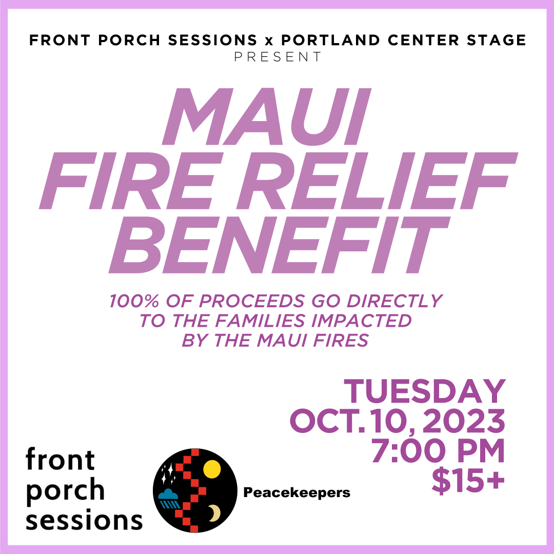 Preview image for Front Porch Sessions presents Maui Fire Relief Benefit