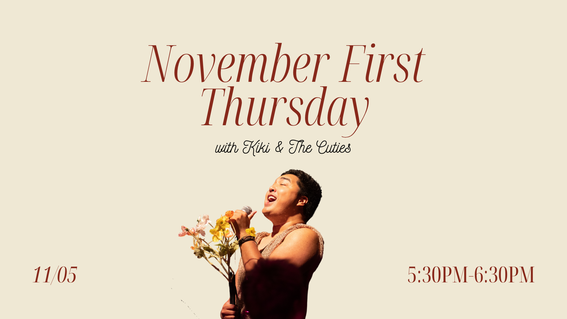 November First Thursday Banner